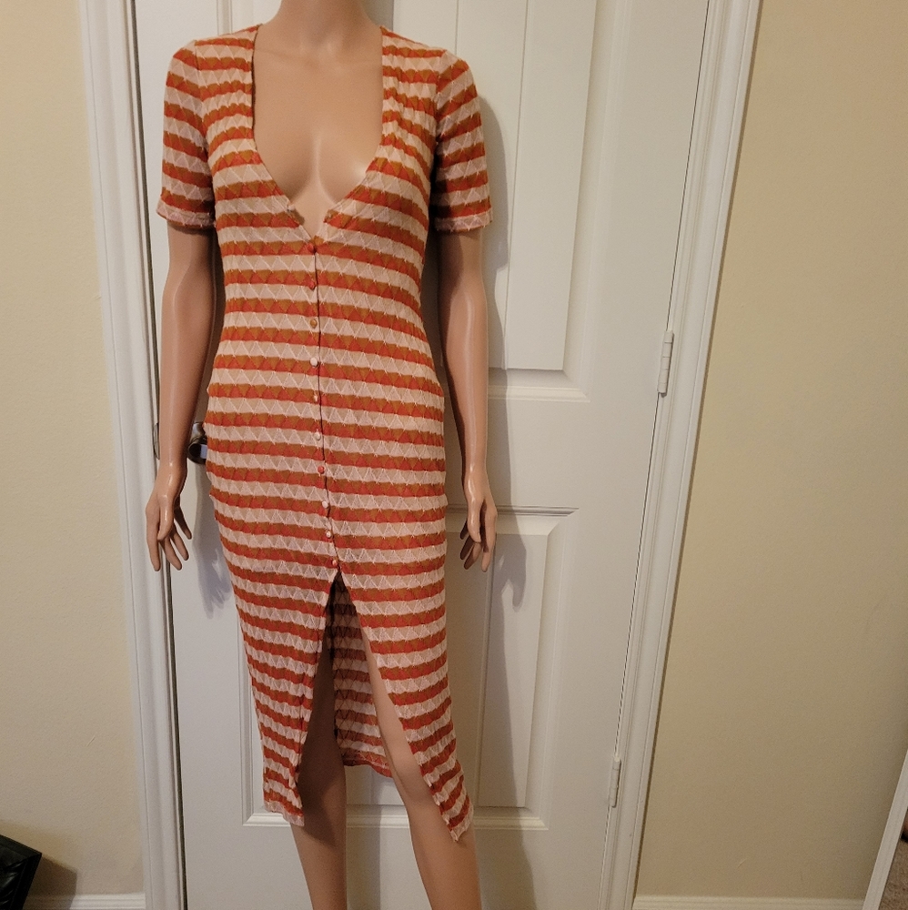 URBAN OUTFITTERS BUTTON DOWN DRESS